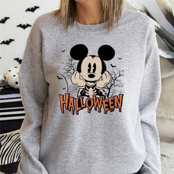 halloween mickey ears,halloween mickey sweatshirt, mickey halloween shirts, cute halloween shirt for disneyland, hallowe