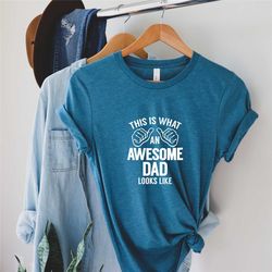 awesome dad shirt,dada shirt, shirt,dad life shirt, shirts for dads, fathers day gift, trendy dad t-shirts, cool dad shi