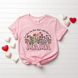 cute mama shirt, mother's day gift, gift for mother, grandma shirt, nana shirt, mom hoodie, mama crewneck, new mom shirt