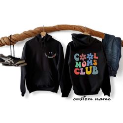cool moms club sweatshirt, cool mom club, mama shirt, mom hoodie, mom gift, mama sweatshirt, mom shirt, mom to be, mom b