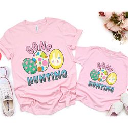 cute hunting season easter shirt, easter eggs,family shirts, easter shirt, easter gift, easter bunny, bunny shirt, famil
