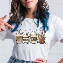 coffee and dog mom shirt, mother's day gift, gift for dog lover, dog mom shirt, coffee lover tee