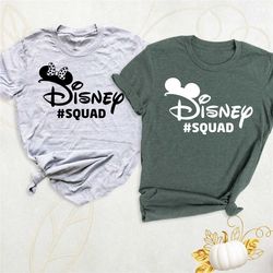 disney family shirt, disney squad 2023 shirt, disney couple vacation shirt, 2023 disney trip shirt, matching disney shir