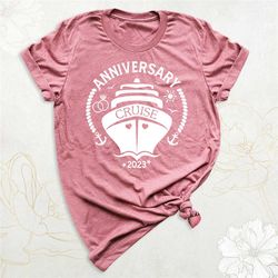 anniversary cruise 2023 shirt, matching couple shirt, anniversary trip shirts, wedding shirt, cruise party shirt, annive