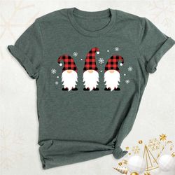 christmas gnomes shirt, gnomes shirt, happy christmas gnomes tee, christmas family shirt, christmas family matching tee,