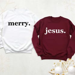 christmas sweatshirt, merry sweatshirt, jesus hoodie, love sweatshirt, christmas party, christian sweater, christmas gif