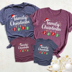 2022 christmas shirt, matching family christmas shirt, christmas santa shirts, christmas party shirt, christmas gifts, f