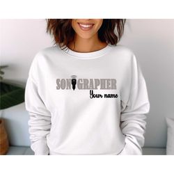 sonographer sweatshirt, ultrasound technologist shirt, echo tech sweater, sonographer sweater, ultrasound technician  un