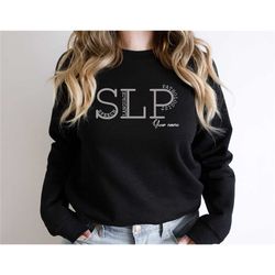 slp speech therapist unisex sweatshirt, speech language pathologist shirt, speech language shirt, slp nurse sweater, slp