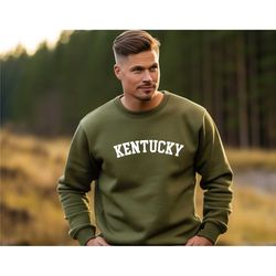 kentucky state unisex sweatshirt, cute kentucky shirt, kentucky state gift, kentucky state sweater, kentucky lover tee,
