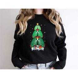 christmas respiratory therapist sweatshirt, gift for respiratory therapist shirt, xmas rrt therapy sweater, christmas me