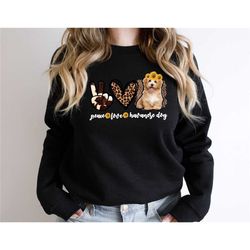 peace love havanese sweatshirt, havanese lover t shirt, havanese sweater, havanese mom tee, dog lover gift, havanese tsh