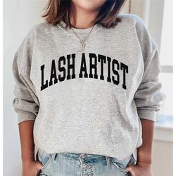 wimpern knstler sweatshirt, lash boss t-shirt, wimpernverlngerung t-shirt, wimpern tech geschenk, makeup artist sweatshi