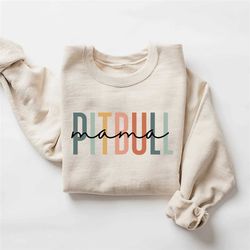 pitbull mama sweatshirt, pitbull mama shirt, pittie mama sweatshirt, pitbull liebhaber, hund mama sweatshirt, pitbull sw