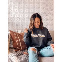 neuro krankenschwester sweatshirt, neuro krankenschwester, neuro nursing, neuro nursing, brain nurse grad sweatshirt ges