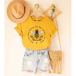 save the bees shirt, conserve endangered bees shirt, animal lovers shirt, bee shirt, nature life shirt, pollinators tee,