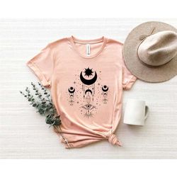 evil eye shirt sun and moon shirt all seeing eye spiritual shirts witchy clothing witchy things witchy clothes witchy sh