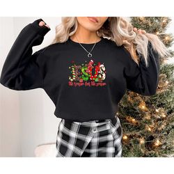 jesus is the reason for the season sweatshirt, religious christian faith sweatshirt, jesus nativity sweatshirt, jesus ch