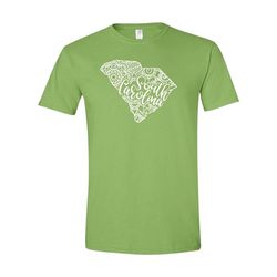 south carolina shirt, south carolina tshirt, south carolina state shirt, map shirt, south carolina mandala, south caroli