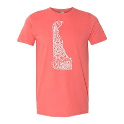 delaware shirt, delaware tshirt, delaware state shirt, delaware state map shirt, delaware mandala, delaware gifts, delaw