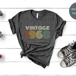 56th birthday shirt, birth year shirt, 56th birthday gift, birthday gift shirt, 56th vintage t shirt, retro birthday shi