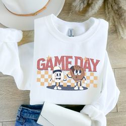 baseball mom game day sweatshirt, baseball sweatshirt, game day crewneck, baseball social club, oversized comfy hoodie