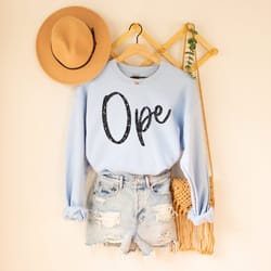 ope midwest shirt, funny midwest sweatshirt, funny michigander shirt, midwest long sleeve shirt, ope lemme just sneak pa