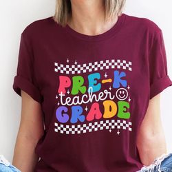 pre-k teacher shirt, prek teacher shirt, prek t shirt, prek shirt for teacher team, pre k teacher shirt, prek squad
