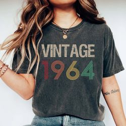 59th birthday shirt, vintage 1964 limited edition cassette t-shirt, 1964 birthday shirt, 59th birthday gift for women