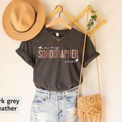 in my sonographer era t-shirt for ultrasound tech, sonographer shirt gift, ultrasound technologist crewneck t-shirt