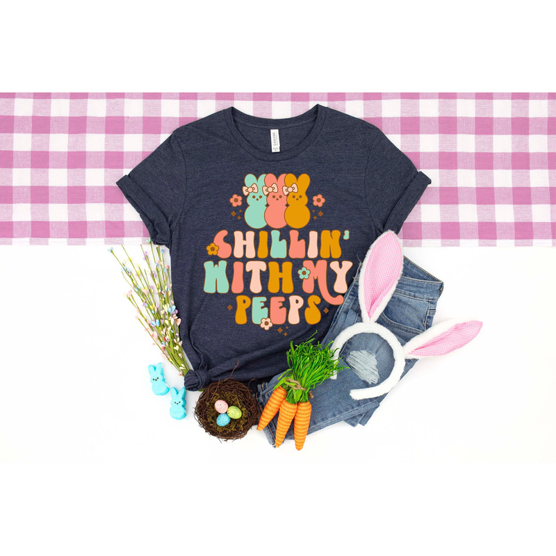 Chillin With My Peep, Easter Shirts, Easter Gift, Toddler Easter Shirt, Easter Day, Easter Shirt For Kids, Easter Bunny Shirt, Cute easter.jpg