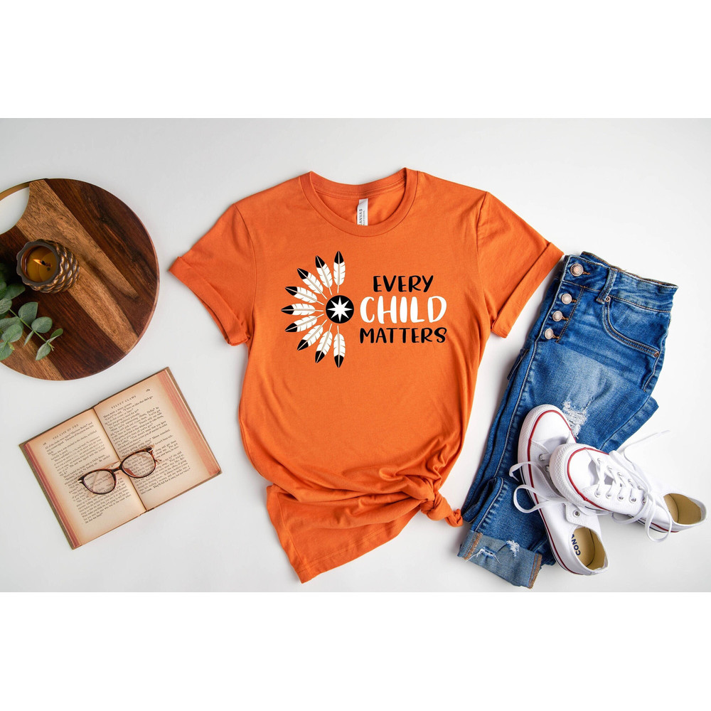 Half rainbow every child matters shirt, Orange day shirt, Orange shirt, Child matter shirt, Canada day shirt.jpg