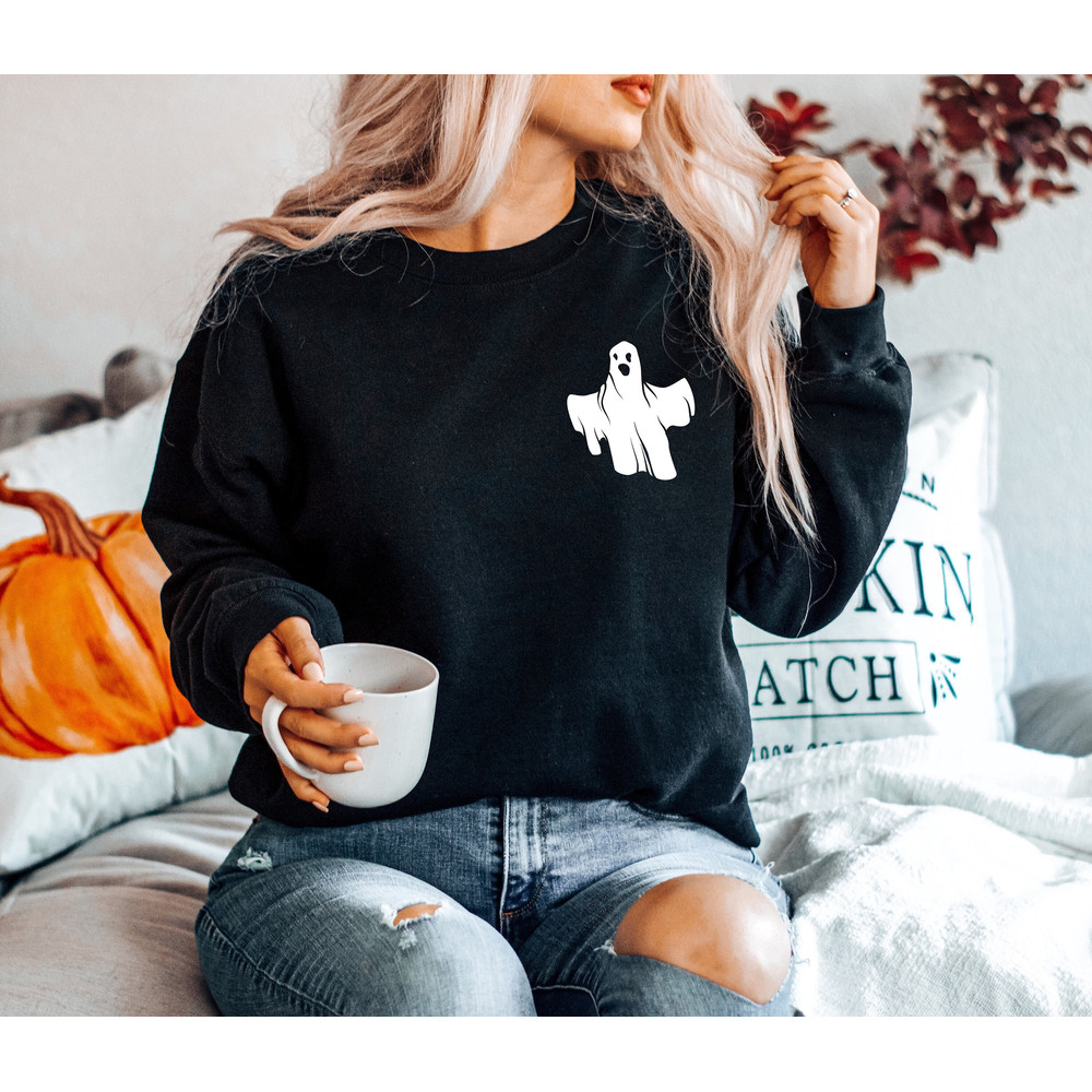 Halloween Ghost Shirt, Pocket Ghost Shirt, Halloween Shirt, Cute Halloween Shirt, Ghost Shirt, Halloween Funny Tee, Funny Shirt,Spooky Shirt.jpg