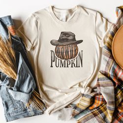 howdy pumpkin shirt gift for western lover, western halloween shirt, pumpkin tshirt, cowboy gift, cowgirl shirt, hallowe
