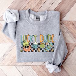 lucky dude shirt, boys st patricks day shirt, lucky shirt, st pattys shirt, lucky dude funny st patricks day shirt,st pa