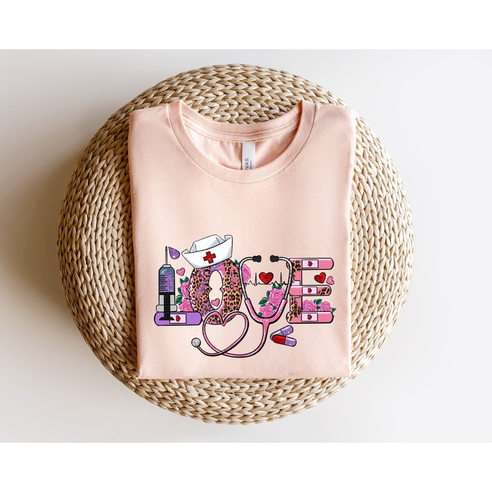 Nurse Love Shirt,Valentines Day Nurse Gift,Nurse Life,Valentines Day Women Shirt,Nurse Gift For Women,Cute Valentine's Day Tee,Gift For Her.jpg
