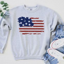 american flag sweatshirt, 4th of july shirt, independence day, fourth of july shirt, usa sweatshirt, american flag hoodi