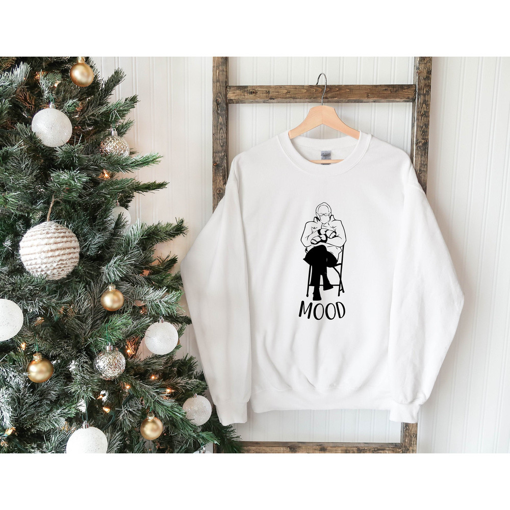 Bernie Sanders Mood Sweatshirt  Bernie Sanders Hoodie  Bernie's Mitten Sweater  Funny Valentine Sweater  Funny Mitten Sweat .jpg