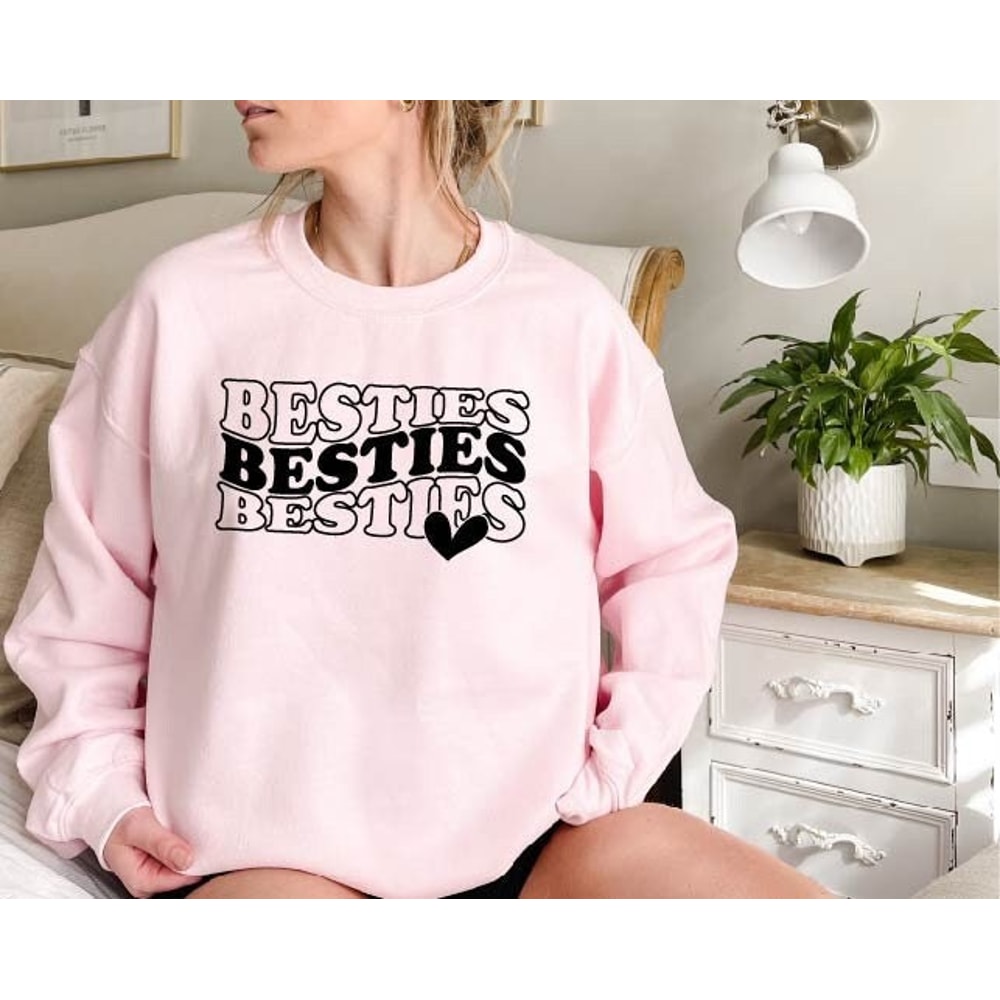 Best Friend Sweatshirt, Best Friend Gift, Sister Hoodie, Y2K Hoodie, Birthday Gift, Gift For Friend, Oversized Hoodie,Aesthetic Sweatshirt.jpg