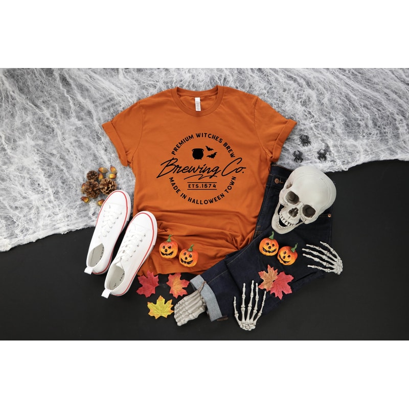 Brewing Co Shirt,Halloween Shirt,Witch Shirt,Funny Halloween Town Shirt,Premium Witches Brew,Graphic Tees For Women,Halloween Tee,Unisex Tee.jpg