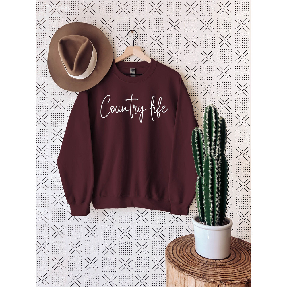 Country Girl Sweatshirt,Country Sweatshirt,Small Town Girl Sweatshirt,Southern Shirt,Western Sweatshirt,Funny Coworker Gift,Cowgirl Sweater.jpg