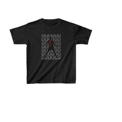 siuuuuuu cristiano ronaldo kids t-shirt, youth short sleeve t-shirt