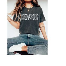 comfort colors emo mama shirt emo mom's club emo mom shirt elder emo shirt emo concert tee emo gifts 2000s emo shirt it
