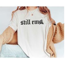 still emo shirt it was never a phase elder emo shirt elder emo tee emo gift emo concert tee goth tee concert shirt mille
