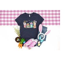 teacher easter coffee shirt, teacher easter shirt, easter coffee shirt, cute bunny shirt, bunny lover gift, teacher appr