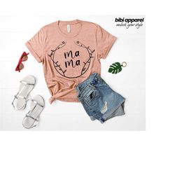 mama shirt, gift for mom, girl mom shirt, mom of girls shirt, cute mom shirt, future mom shirt, daughter mom,mom tee