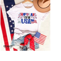 hooray for the usa, patriotic shirt, fourth of july shirt, usa shirt, 4th of july shirt, merica tee, memorial day tee, r