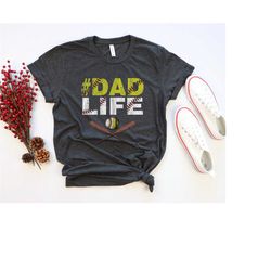 dad life softball baseball shirt, dad life softball t-shirt, dad life baseball t-shirt, funny dad life shirt , father's