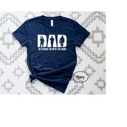 dad the veteran the man the myth shirt, military dad shirt, military dad gift shirt, father gift shirt, veteran day t-sh