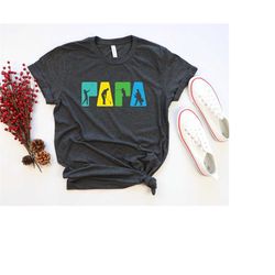 golf papa shirt, golf grandpa shirt, papa golfer shirt, golf lover men's shirt, papa sport shirt, father's day gift tee